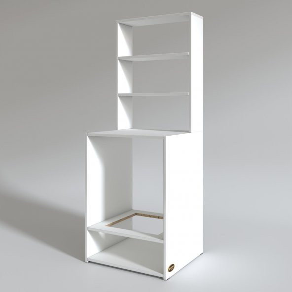 Kenzlife ankastre fırın dolabı canfeza byz 165x60x56 mutfak raflı - 3