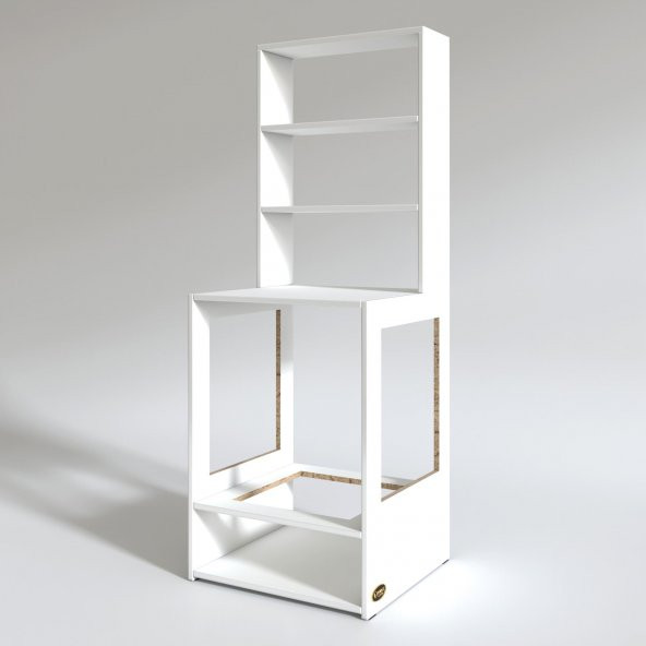 Kenzlife ankastre fırın dolabı ismihan byz 165*60*56 mutfak raflı - 3