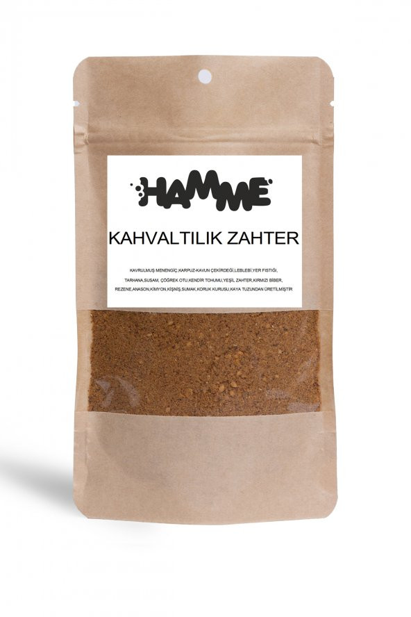 HAMME KAHVALTILIK ZAHTER 500 GR