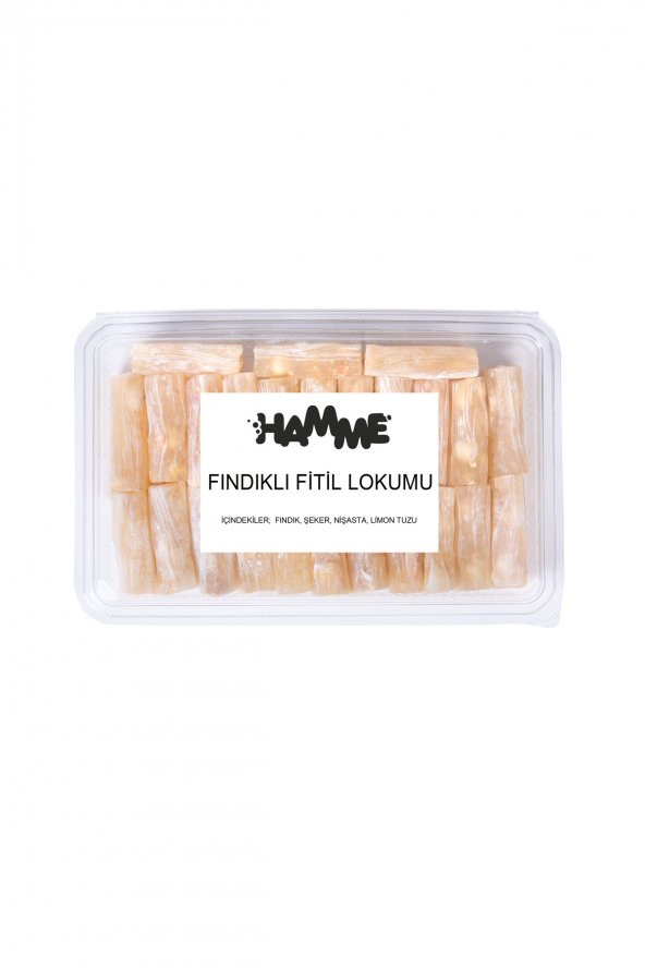 FINDIKLI FİTİLLİ LOKUM 500 GR - 2
