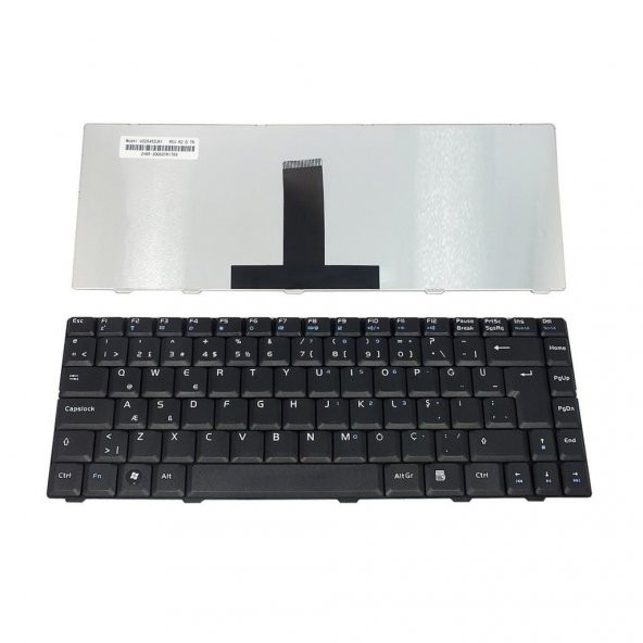 Sunny H54 Türkçe Notebook Klavyesi - Siyah Laptop Tuş Takımı TR Q