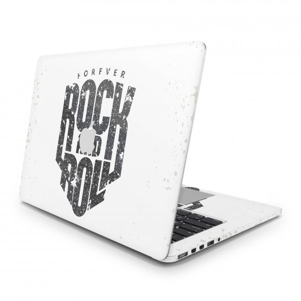 Sticker Master Music Retro Forever Rock And Roll  For Apple MacBook Pro 17-inch Early 2011 A1297