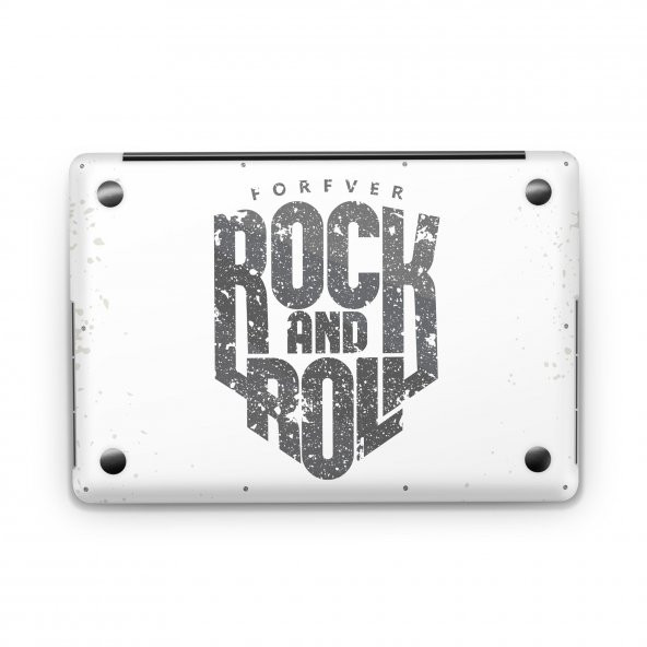 Sticker Master Music Retro Forever Rock And Roll  For Apple MacBook Air 13-Inch Retina 2018 A1932 - 2