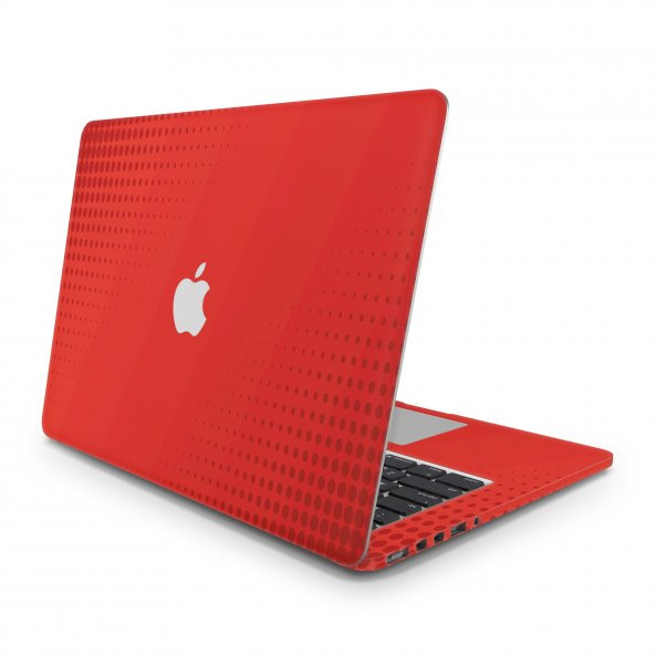 Sticker Master Stylish Set Red Full Skin For Apple MacBook Air 13-inch  2011 A1369 ürün görseli
