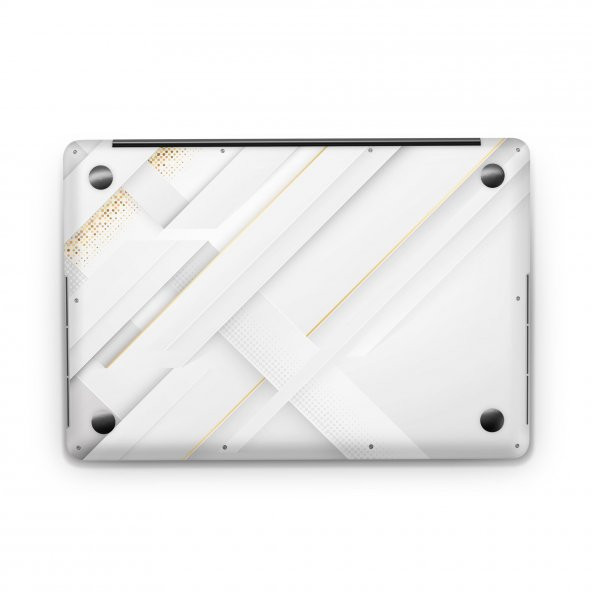 Sticker Master Paper Style Abstract Full Skin For Apple MacBook Pro 13 M1 2020 A2338 - Resim 2