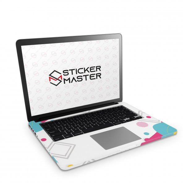 Sticker Master Modern Memphis Full Skin For Apple MacBook Air 11 inch 2011 - Resim 2