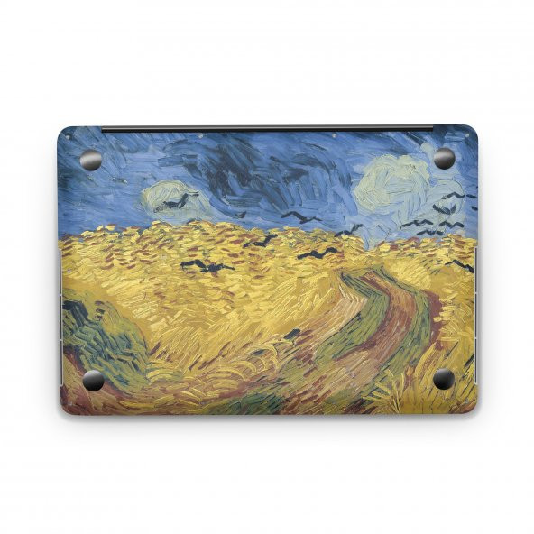 Sticker Master Van Gogh Wheatfield With Crows Full Skin For Apple MacBook Air 13.3-inch 2017 - 3