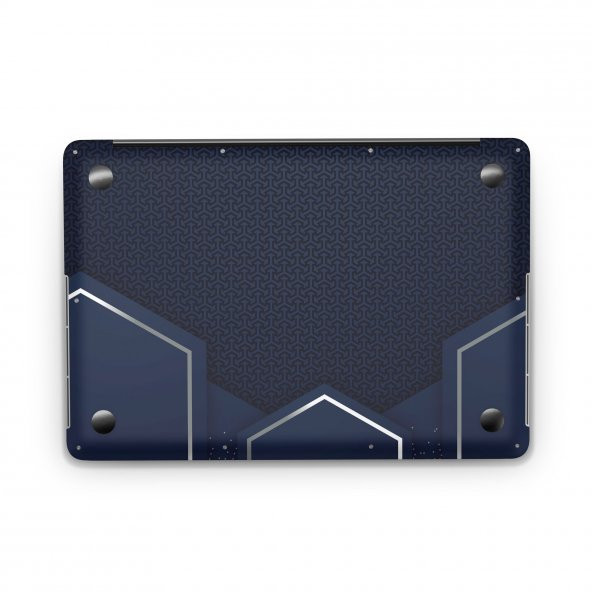 Sticker Master Realistic Style Geometric Full Skin MacBook Air 13-inch  2011 A1369 - Resim 3