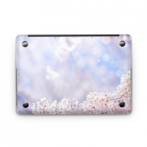 Sticker Master Spring Blossom Flower Full Skin MacBook Pro15-inch Touch Bar 2018 A1990 - Resim 3