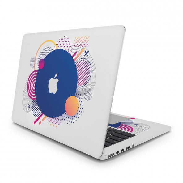 Sticker Master Flat Abstract Full Skin MacBook Air 13.3 inch 2012 A1466 ürün görseli 1