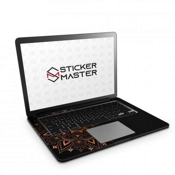 Sticker Master Luxury Golden Full Skin MacBook Air 11 inch 2011 - Resim 2