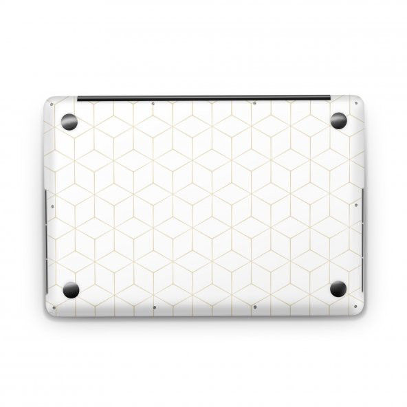 Sticker Master Hexagonal Cut Full Skin MacBook Pro 17-inch Early 2011 A1297 - Resim 3