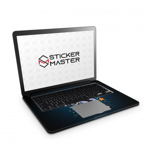 Sticker Master Fantsy Space Astronauts Full Skin MacBook Pro15-inch Touch Bar 2018 A1990 - 2
