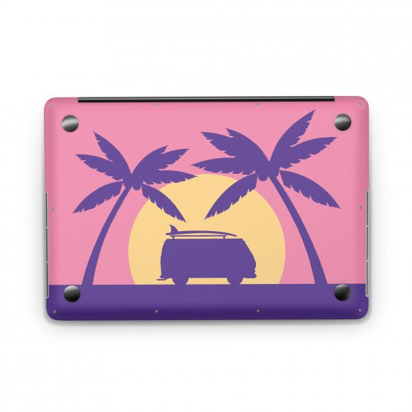 Sticker Master Palm Trees And Caravan Full Skin For Apple MacBook 12-inch  2015 A1534 - 3