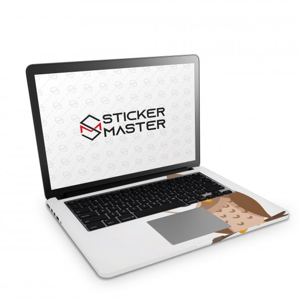 Sticker Master Cute Owl Laptop Full Skin For Apple MacBook Pro 13 inch 2008 A1278 - Resim 2