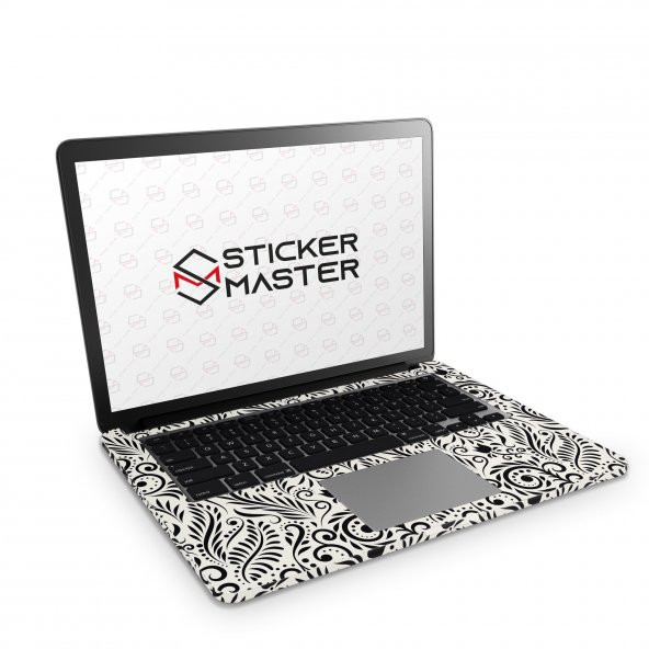 Sticker Master Vintage Ornamental Tüm Cilt For Apple MacBook Pro 16inch Touch Bar 2019 A2141 - Resim 2
