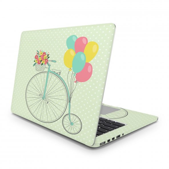 Sticker Master Unicycle And Balloons Tüm Cilt For Apple  MacBook Air 13.3-inch 2017