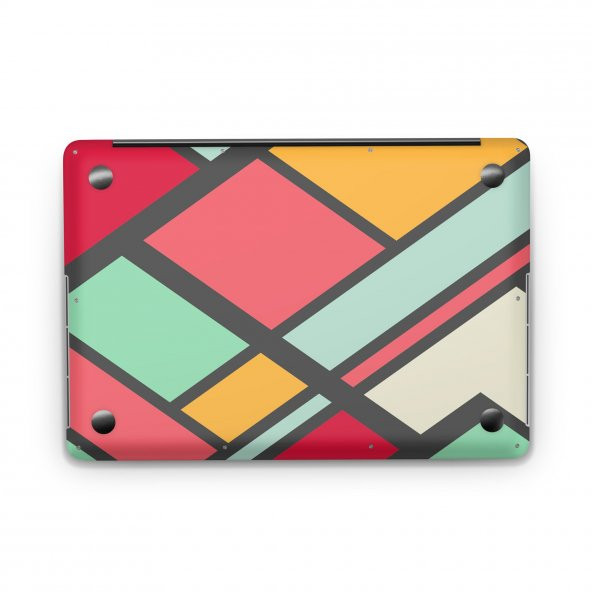 Sticker Master Retro Color Tüm Cilt For Apple  MacBook Pro 13-inch Retina  2014 A1502 - 3