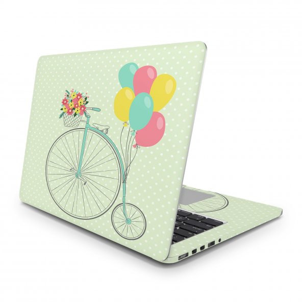 Sticker Master Unicycle And Balloons Tüm  For Apple  Sticker MacBook Air 13-Inch Retina 2018 A1932 ürün görseli