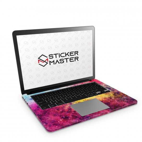Sticker Master Colorful Dust 7 Tüm Cilt For Apple  MacBook 12-inch  2015 A1534 - Resim 2