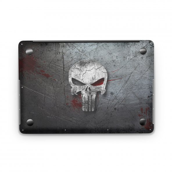 Sticker Master The Punisher Tüm Cilt For Apple  MacBook Pro 16inch Touch Bar 2019 A2141 - Resim 3