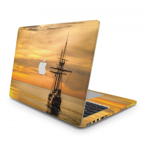 Sticker Master Sunset And Sailboat Tüm For Apple MacBook Pro 13-inch Non-Touch Bar 2016-17 A1708