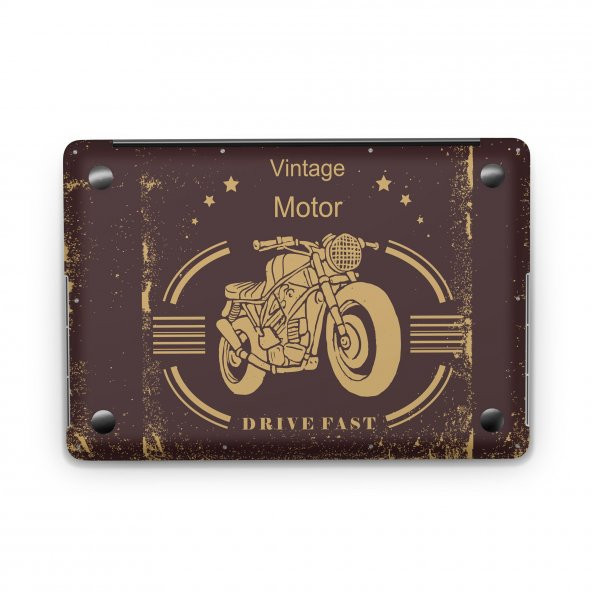 Sticker Master Vintage Motor Tüm Cilt For Apple MacBook Pro 15 inch Retina  2012 A1398 - 3