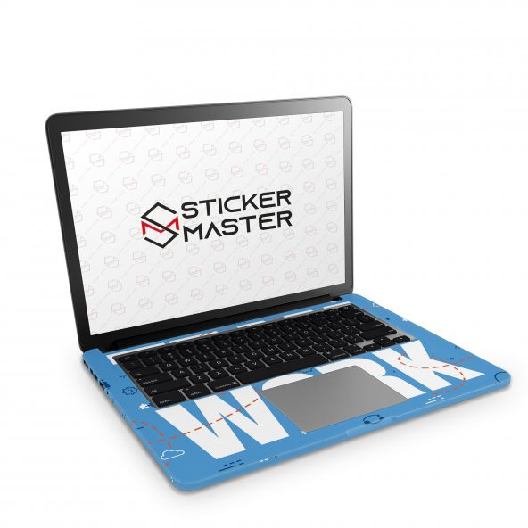 Sticker Master Team Work 2 Tüm Cilt For Apple MacBook Pro 16inch Touch Bar 2019 A2141 - 2