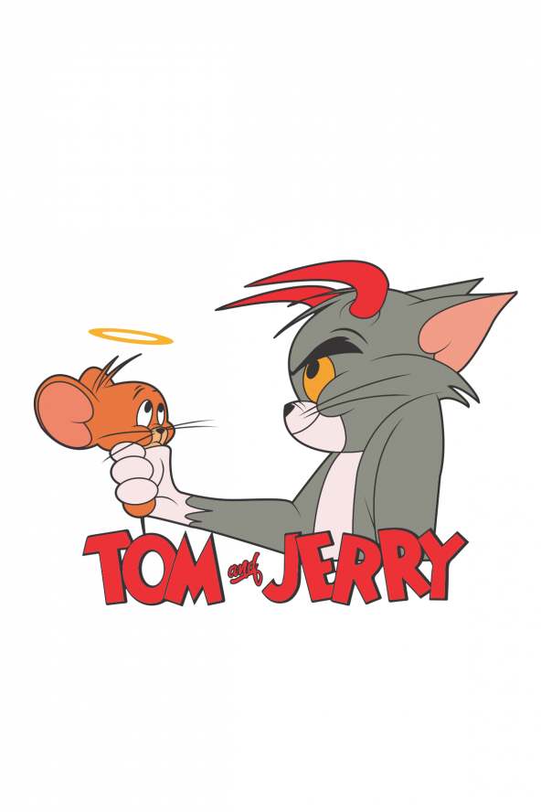 Tom ve Jerry Head Araba Sticker Motor Bisiklet Laptop Sticker Etiket Çıkartma ürün görseli