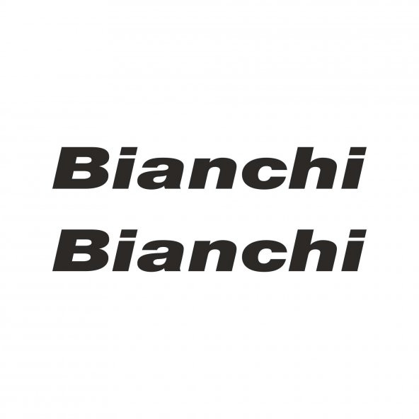 Sticker Master Bianchi Bisiklet Sağ Ve Sol Etiket Çıkartma Yapıştırma Sticker ürün görseli