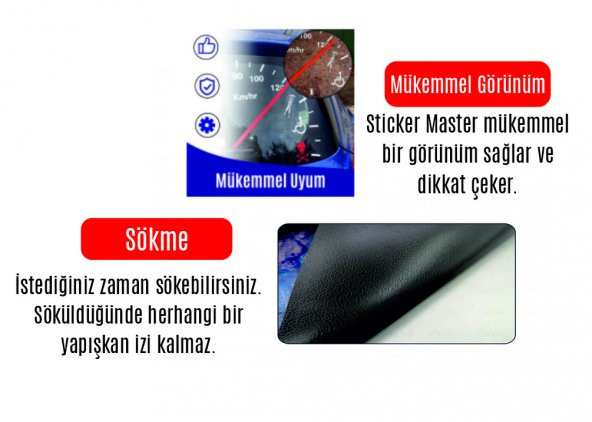 Bal Peteği Kaput Oto Araba Kaplama Tüm Modellere Şerit Sticker Çıkartma Etiket 65 CM Beyaz - 3