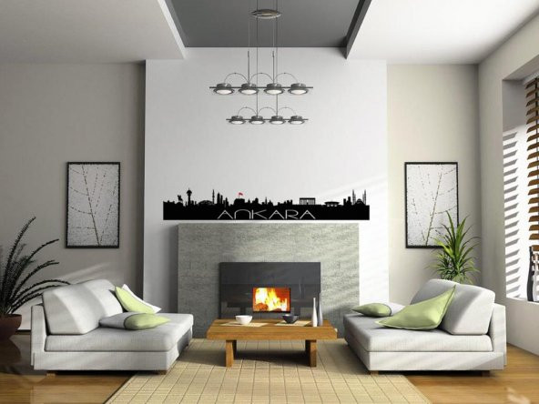 Sticker Masters Ankara Siluet Duvar Sticker 5 ürün görseli