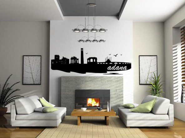 Sticker Masters Adana Siluet Duvar Sticker 2