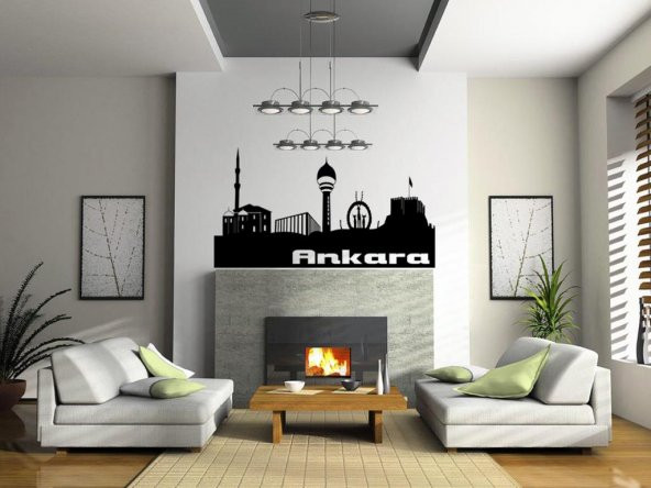Sticker Masters Ankara Siluet Duvar Sticker ürün görseli