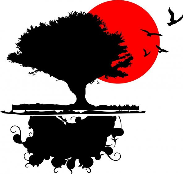 Sticker Masters Gün Batımı Duvar Sticker ürün görseli