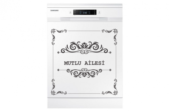 Sticker Masters Vintage Frame Kişiye Özel Bulaşık Makinesi Etiket ürün görseli