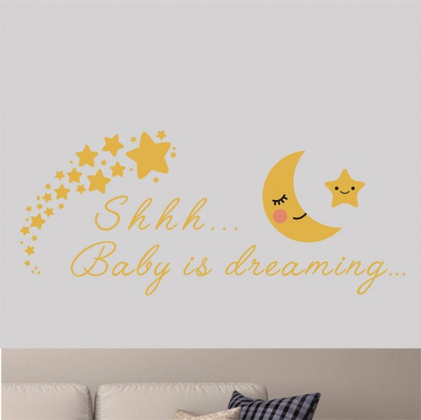 Sticker Masters Baby is Dreaming Çocuk Odası Sticker ürün görseli