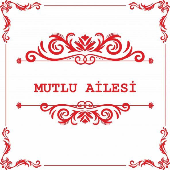 Sticker Masters Vintage Frame Kişiye Özel Bulaşık Makinesi Etiket - Resim 4