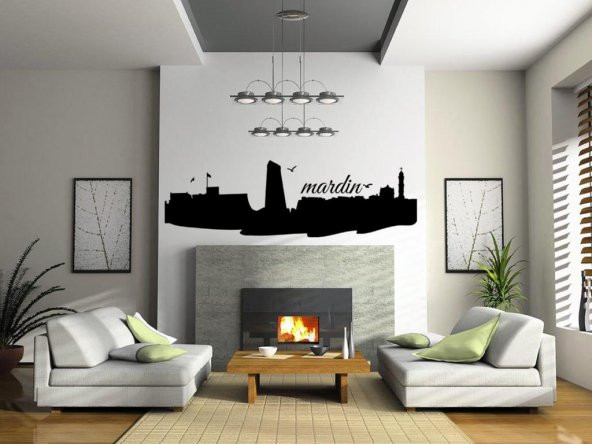 Sticker Masters Mardin Silueti Duvar Sticker< ürün görseli