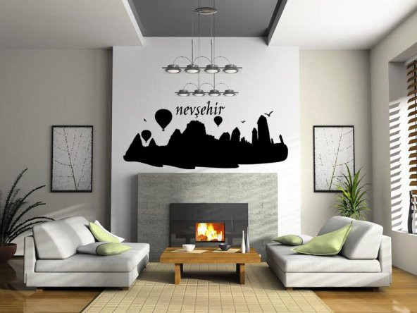 Sticker Masters Nevşehir Silueti Duvar Sticker ürün görseli