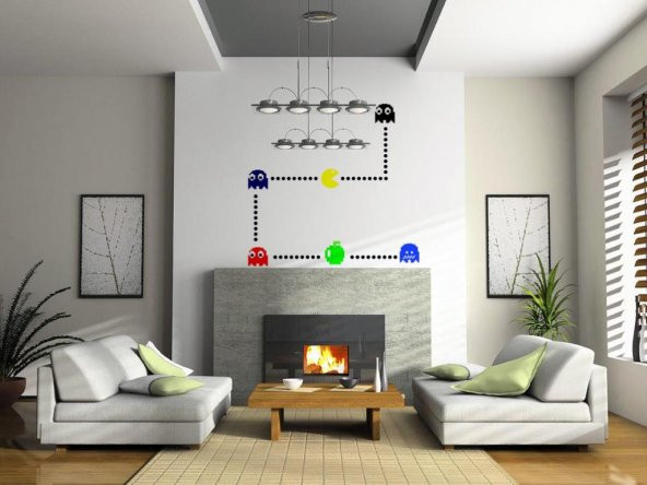 Sticker Masters Pacman Duvar Sticker ürün görseli