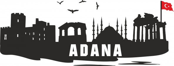 Sticker Masters Adana Siluet Sticker ürün görseli