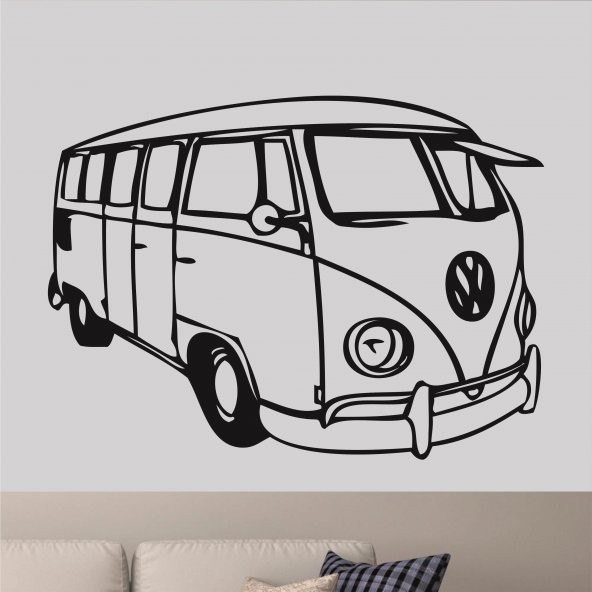 Sticker Masters Volkswagen Duvar Çocuk Odası Sticker ürün görseli 1