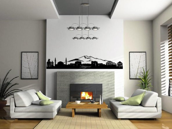 Sticker Masters Kayseri Siluet Duvar Sticker