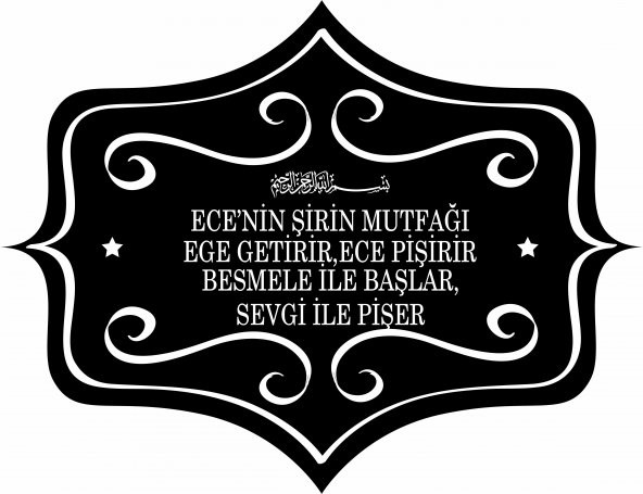 Sticker Masters Kişiye Özel Mutfak Sticker Etiket 2 - Resim 2