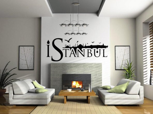 Sticker Masters İstanbul Siluet Duvar Sticker 8 ürün görseli 1