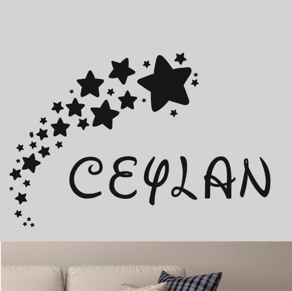 Sticker Masters Kişiye Özel Duvar Çocuk Odası Sticker ürün görseli