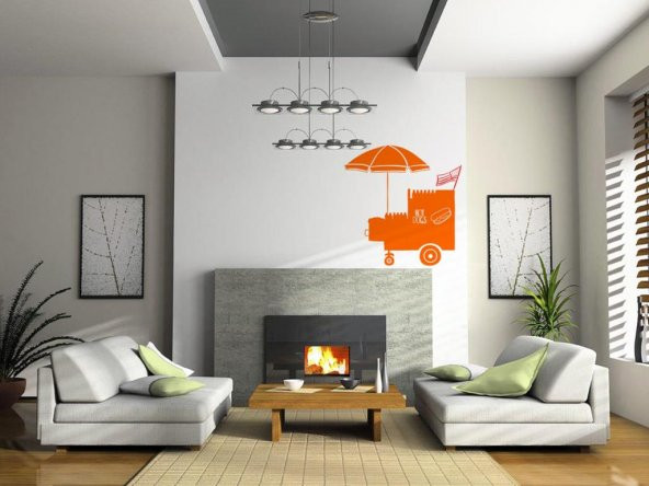 Sticker Masters Hot Dogs Duvar Sticker - 1