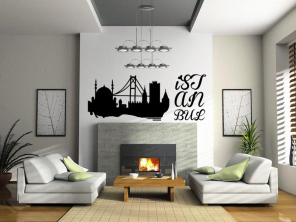 Sticker Masters İstanbul Siluet Duvar Sticker 6 ürün görseli