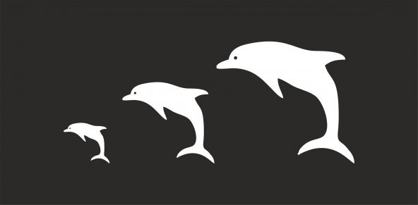 Sticker Masters Yunus Balığı Sticker - Resim 2